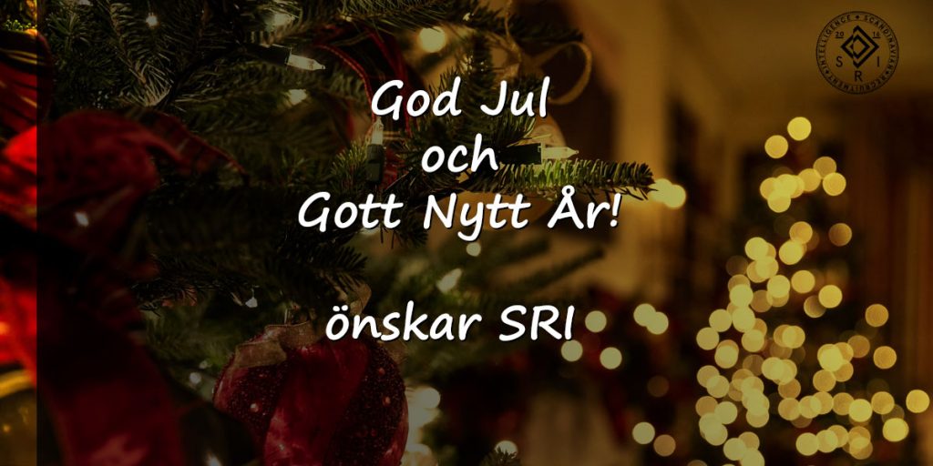 God Jul önskar SRI