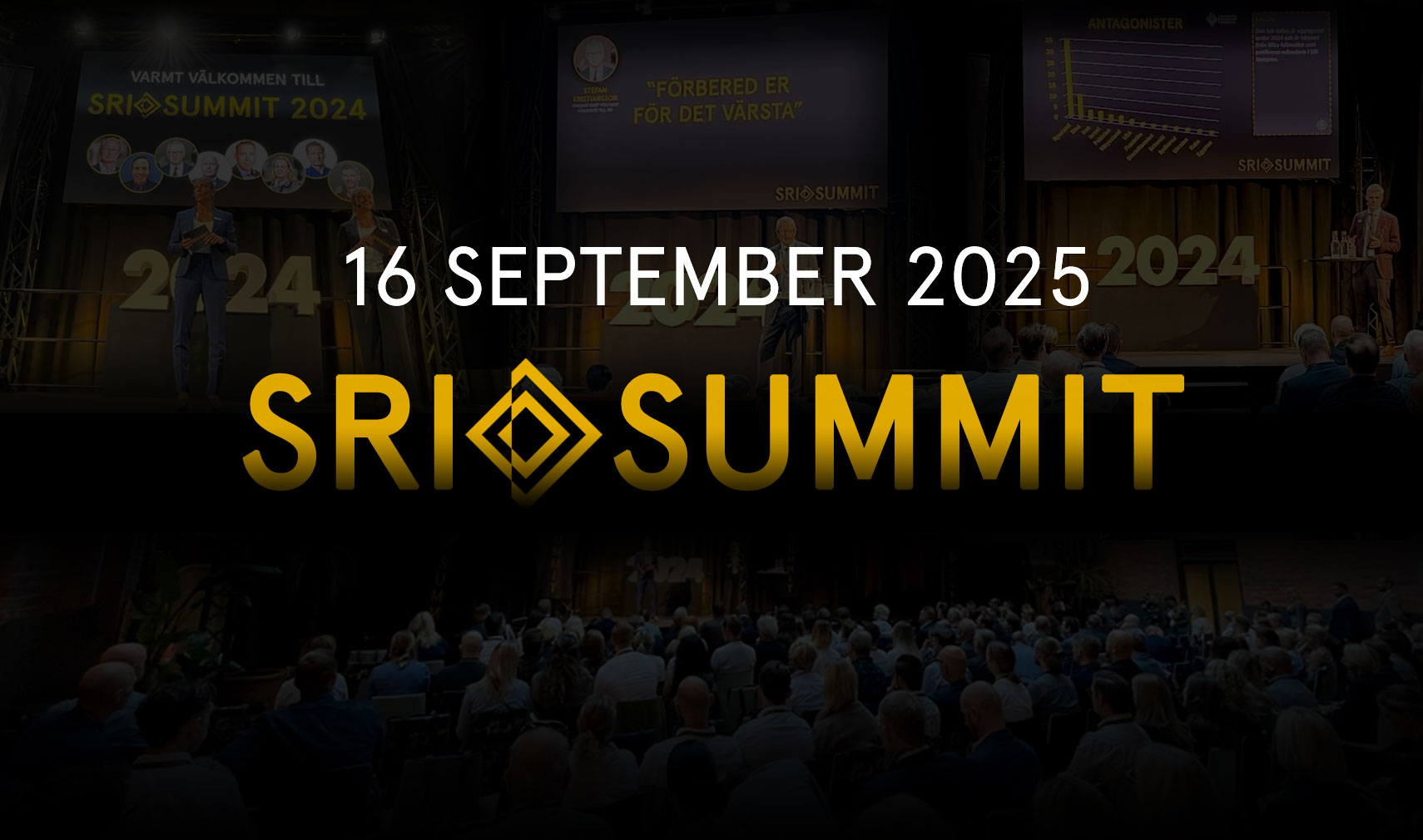 SRI Summit 2025 - Säkerhetskonferens och nätverkande i säkerhetsbranschen